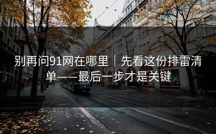 别再问91网在哪里|先看这份排雷清单——最后一步才是关键 别再问91网在哪里|先看这份排雷清单——最后一步才是关键